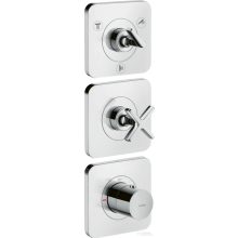   Hansgrohe AXOR CITTERIO E falsík alatti termosztátos kád/zuhany csaptelep,króm 36704000