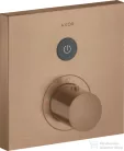 Hansgrohe Axor ShowerSelect Square falsík alatti termosztátos csaptelep 1 fogyasztóhoz,szálcsiszolt vörös arany hatású 36714310