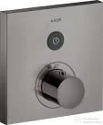 Hansgrohe Axor ShowerSelect Square falsík alatti termosztátos csaptelep 1 fogyasztóhoz,polírozott fekete króm 36714330