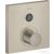 Hansgrohe Axor ShowerSelect Square falsík alatti termosztátos csaptelep 1 fogyasztóhoz,szálcsiszolt nikkel 36714820