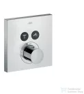 Hansgrohe Axor ShowerSelect Square falsík alatti termosztátos csaptelep 2 fogyasztóhoz 36715000