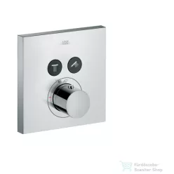   Hansgrohe Axor ShowerSelect Square falsík alatti termosztátos csaptelep 2 fogyasztóhoz 36715000