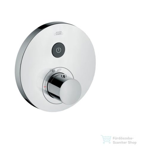 Hansgrohe Axor ShowerSelect Round termosztátos falsík alatti csaptelep 1 fogyasztóhoz, szálcsiszolt nikkel 36722820