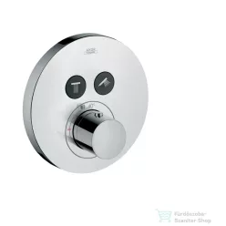   Hansgrohe Axor ShowerSelect Round falsík alatti termosztátos csaptelep 2 fogyasztóhoz,króm 36723000