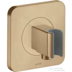  Hansgrohe AXOR Citterio E gégecsőcsatlakozós zuhanytartó,szálcsiszolt bronz 36724140