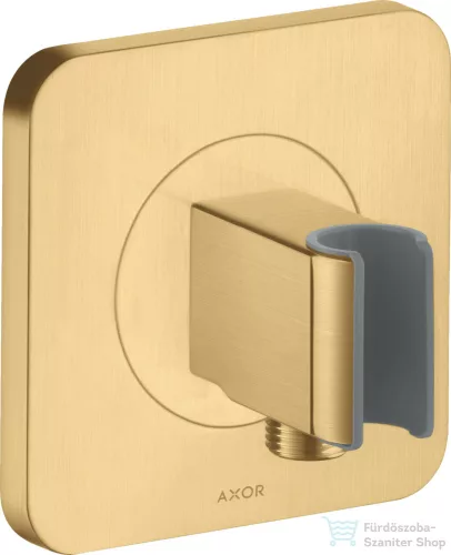 Hansgrohe AXOR Citterio E gégecsőcsatlakozós zuhanytartó,szálcsiszolt arany hatású 36724250