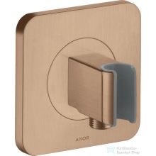   Hansgrohe AXOR Citterio E gégecsőcsatlakozós zuhanytartó,szálcsiszolt vörös arany hatású 36724310