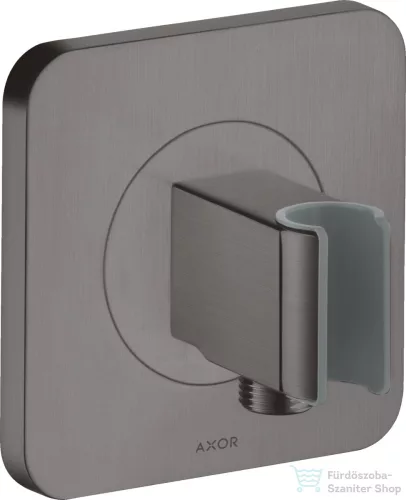 Hansgrohe AXOR Citterio E gégecsőcsatlakozós zuhanytartó,szálcsiszolt fekete króm 36724340