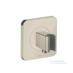   Hansgrohe AXOR Citterio E gégecsőcsatlakozós zuhanytartó,rozsdamentes acél hatású 36724800