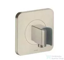 Hansgrohe AXOR Citterio E gégecsőcsatlakozós zuhanytartó,rozsdamentes acél hatású 36724800