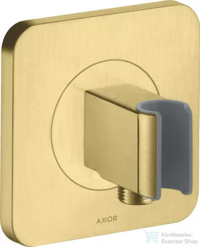 Hansgrohe AXOR Citterio E gégecsőcsatlakozós zuhanytartó,szálcsiszolt sárgaréz hatású 36724950