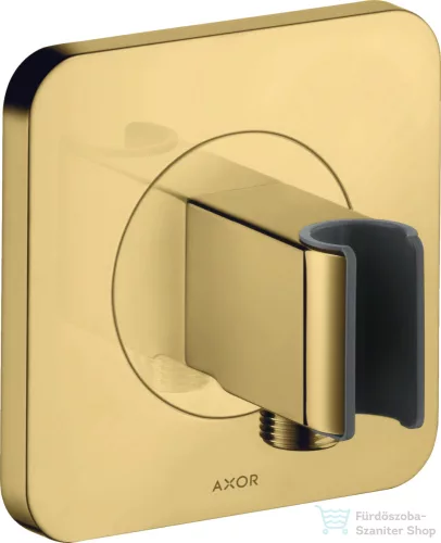 Hansgrohe AXOR Citterio E gégecsőcsatlakozós zuhanytartó,polírozott arany hatású 36724990