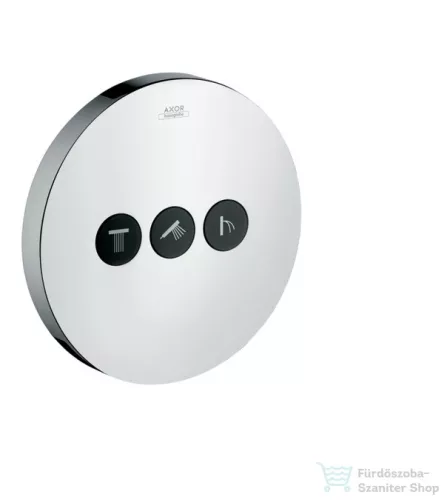 Hansgrohe Axor ShowerSelect Round falsík alatti szelep, 3 fogyasztóhoz 36727000
