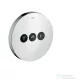 Hansgrohe Axor ShowerSelect Round falsík alatti szelep, 3 fogyasztóhoz 36727000