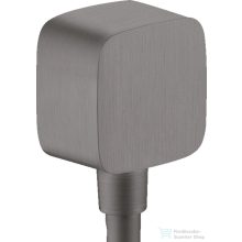   Hansgrohe AXOR ShowerSolutions Softsquare gégecső csatlakozó,szálcsiszolt fekete króm 36731340