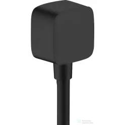  Hansgrohe AXOR ShowerSolutions Softsquare gégecső csatlakozó,matt fekete 36731670