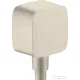 Hansgrohe AXOR ShowerSolutions Softsquare gégecső csatlakozó,szálcsiszolt nikkel 36731820