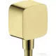 Hansgrohe AXOR ShowerSolutions Softsquare gégecső csatlakozó,polírozott arany hatású 36731990