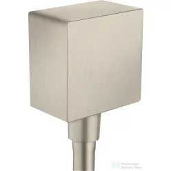   Hansgrohe AXOR ShowerSolutions szögletes gégecső csatlakozó,szálcsiszolt nikkel 36732820