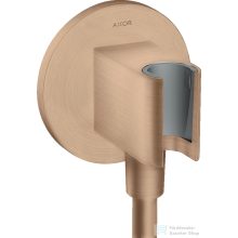   Hansgrohe AXOR SHOWERSOLUTIONS Porter zuhanytartó gégecső csatlakozóval,szálcsiszolt vörös arany hatású 36733310