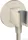 Hansgrohe AXOR SHOWERSOLUTIONS Porter zuhanytartó gégecső csatlakozóval,szálcsiszolt nikkel 36733820