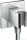 Hansgrohe AXOR SHOWERSOLUTIONS Porter Square zuhanytartó gégecső csatlakozóval,króm 36734000
