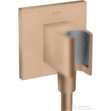   Hansgrohe AXOR SHOWERSOLUTIONS Porter Square zuhanytartó gégecső csatlakozóval,szálcsiszolt vörös arany hatású 36734310