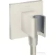 Hansgrohe AXOR SHOWERSOLUTIONS Porter Square zuhanytartó gégecső csatlakozóval,rozsdamentes acél hatású 36734800