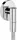 Hansgrohe AXOR FINE round gégecső csatlakozó, króm 36737000