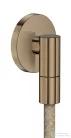 Hansgrohe AXOR FINE round gégecső csatlakozó, szálcsiszolt bronz 36737140