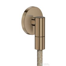   Hansgrohe AXOR FINE round gégecső csatlakozó, szálcsiszolt bronz 36737140