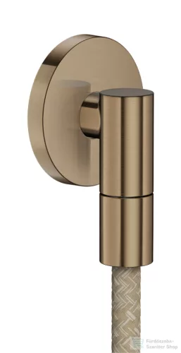 Hansgrohe AXOR FINE round gégecső csatlakozó, szálcsiszolt bronz 36737140