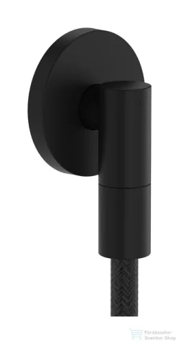 Hansgrohe AXOR FINE round gégecső csatlakozó, matt fekete 36737670