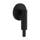 Hansgrohe AXOR FINE round gégecső csatlakozó, matt fekete 36737670
