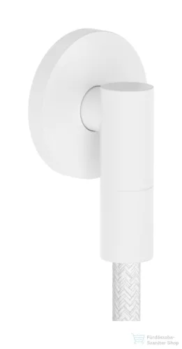 Hansgrohe AXOR FINE round gégecső csatlakozó, matt fehér 36737700