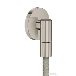  Hansgrohe AXOR FINE round gégecső csatlakozó, rozsdamentes acél hatású 36737800
