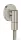 Hansgrohe AXOR FINE round gégecső csatlakozó, rozsdamentes acél hatású 36737800