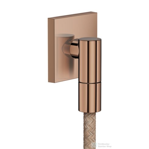 Hansgrohe AXOR FINE square gégecső csatlakozó, polírozott vörös arany hatású 36738300