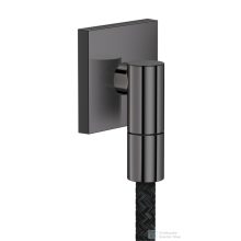   Hansgrohe AXOR FINE square gégecső csatlakozó, polírozott fekete króm 36738330