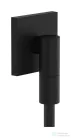 Hansgrohe AXOR FINE square gégecső csatlakozó, matt fekete 36738670