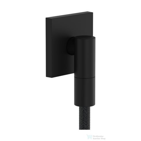 Hansgrohe AXOR FINE square gégecső csatlakozó, matt fekete 36738670