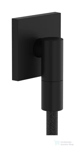 Hansgrohe AXOR FINE square gégecső csatlakozó, matt fekete 36738670