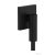 Hansgrohe AXOR FINE square gégecső csatlakozó, matt fekete 36738670