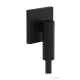 Hansgrohe AXOR FINE square gégecső csatlakozó, matt fekete 36738670