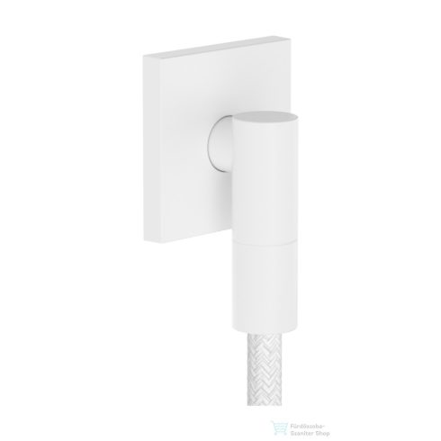 Hansgrohe AXOR FINE square gégecső csatlakozó, matt fehér 36738700