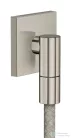Hansgrohe AXOR FINE square gégecső csatlakozó, rozsdamentes acél hatású 36738800