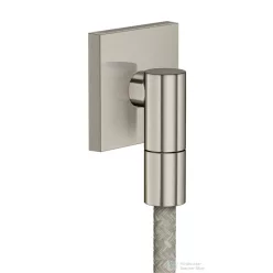   Hansgrohe AXOR FINE square gégecső csatlakozó, rozsdamentes acél hatású 36738800