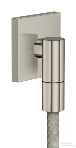 Hansgrohe AXOR FINE square gégecső csatlakozó, rozsdamentes acél hatású 36738800