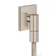 Hansgrohe AXOR FINE square gégecső csatlakozó, szálcsiszolt nikkel 36738820