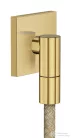 Hansgrohe AXOR FINE square gégecső csatlakozó, szálcsiszolt sárgaréz 36738950